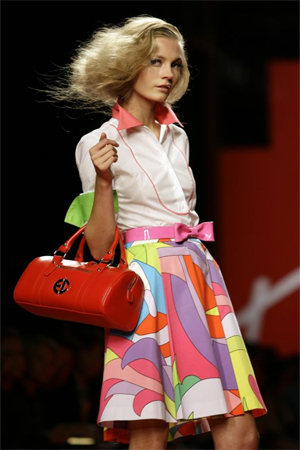 Coveri show at Milan fashion week