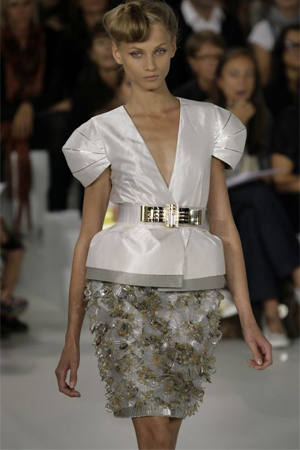 Ferre show at Milan fashion week