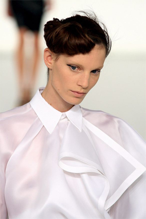 Ferre show at Milan fashion week