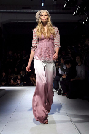 Moschino show at Milan fashion week