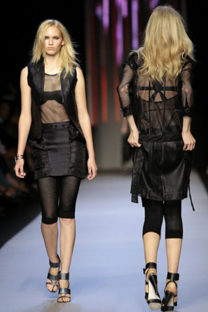 C'N'C Costume National show at Milan fashion week