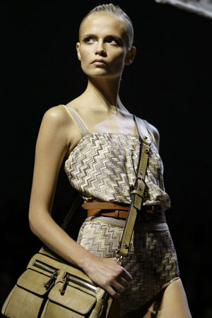 Missoni at Milan fashion week spring summer 2009