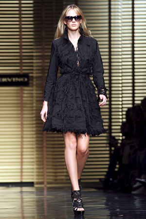 Scervino show at Milan fashion week