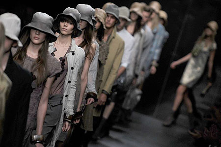 The Burberry show