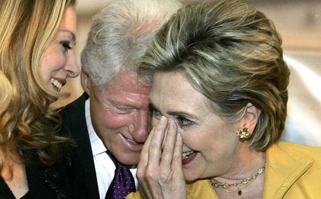 Hillary Clinton earring