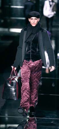 Quilting Dolce & Gabbana trousers