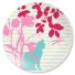 Orchids: Il gatto side plate