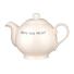 Tea and cakes: teapot