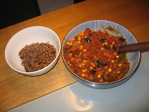 Allegra McEvedy's Egyptian Aubergine Tamarind Stew
