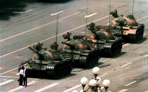 Purnell in Tiananmen Square