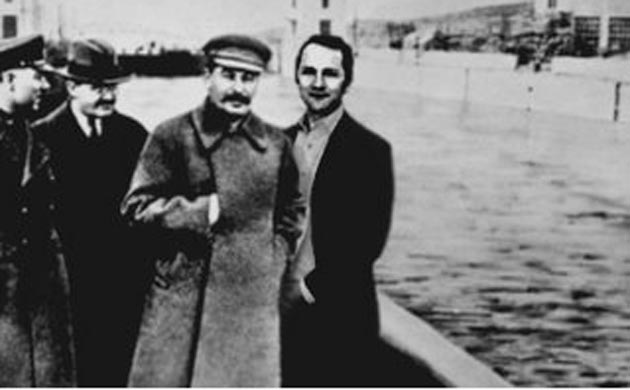 Purnell with Stalin