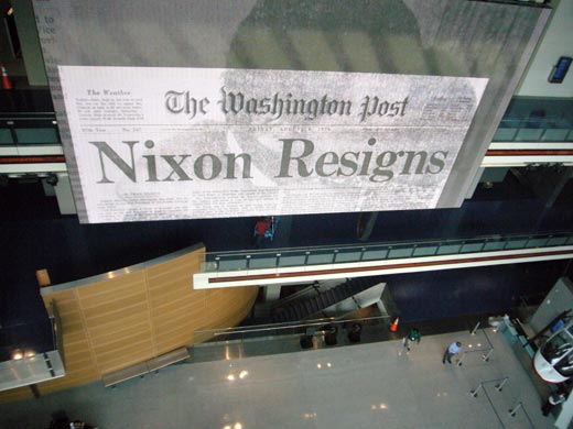 Newseum atrium