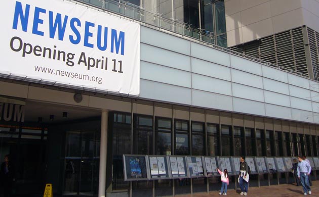 Exterior of the Newseum