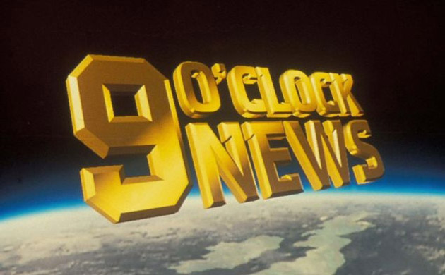 Nine O'Clock News logo in 1988