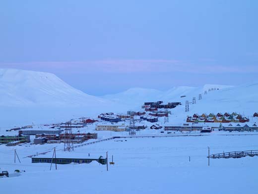Dawn on Svalbard