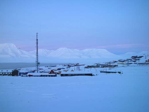 Dawn on Svalbard