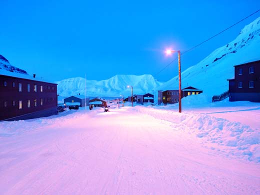 Dawn on Svalbard