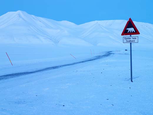 Dawn on Svalbard