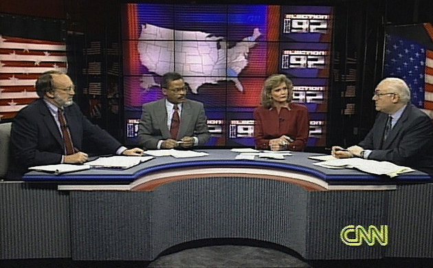 CNN election coverage 1992