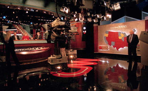 CNN election coverage 2000