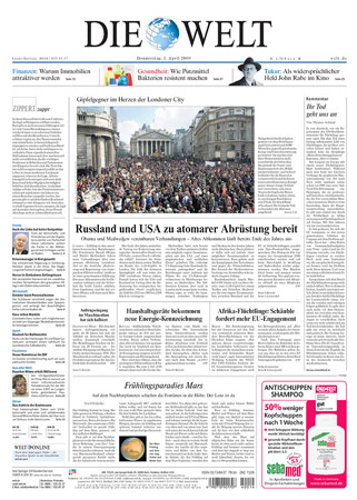 G20 front pages
