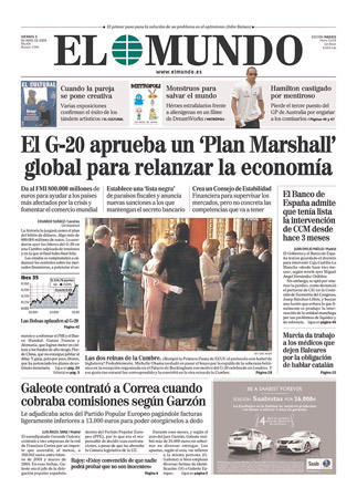 G20 front pages