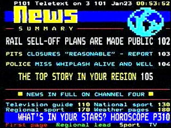 Teletext gallery