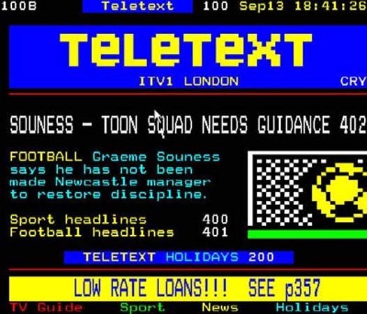 Teletext gallery