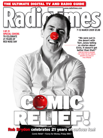 Radio Times Comic Relief cover