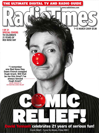 Radio Times Comic Relief cover