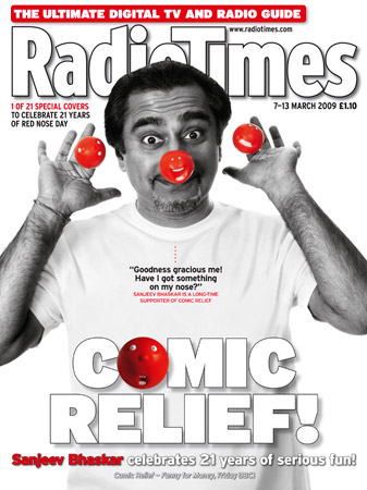 Radio Times Comic Relief cover