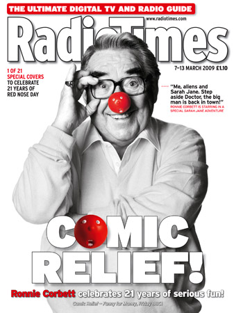 Radio Times Comic Relief cover