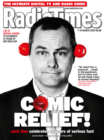 Radio Times Comic Relief cover