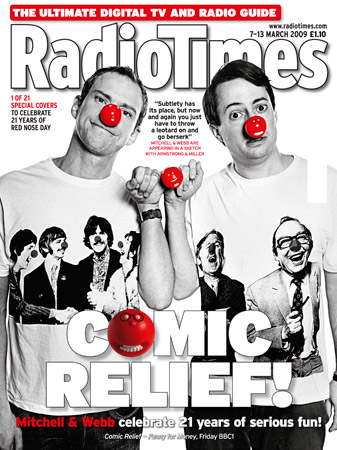 Radio Times Comic Relief cover