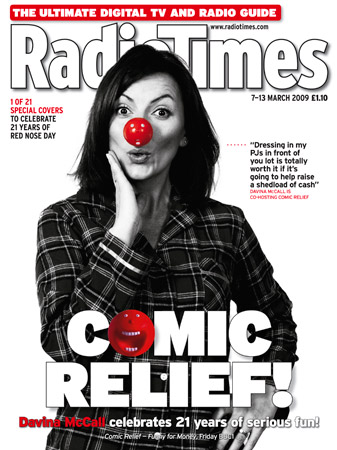 Radio Times Comic Relief cover