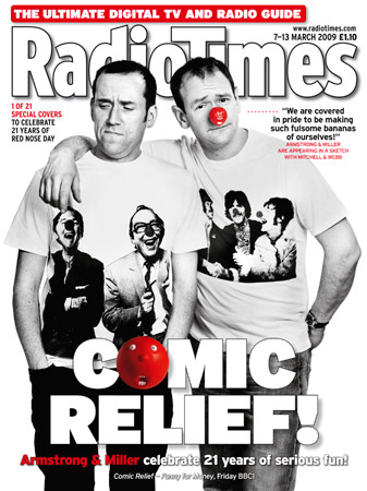 Radio Times Comic Relief cover