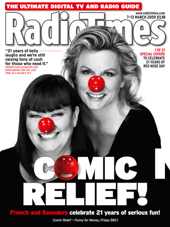 Radio Times Comic Relief cover