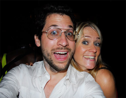 Edith Bowman and Chris Cain