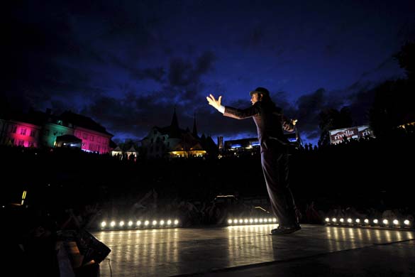 Maximo Park performs
