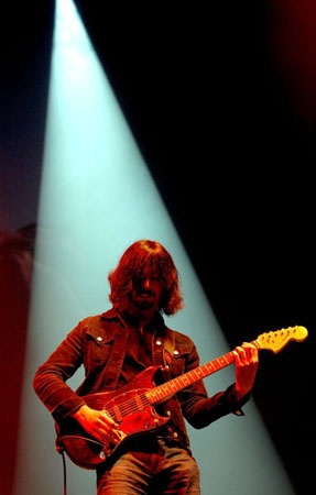 V Festival: Paul Molloy of The Zutons 