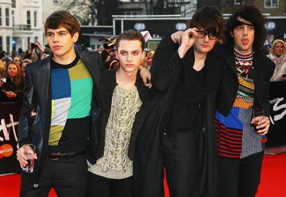 Brit awards 2008 red carpet