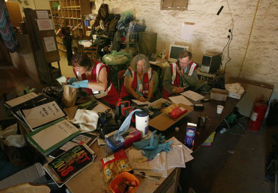 Lost property at Glastonbury