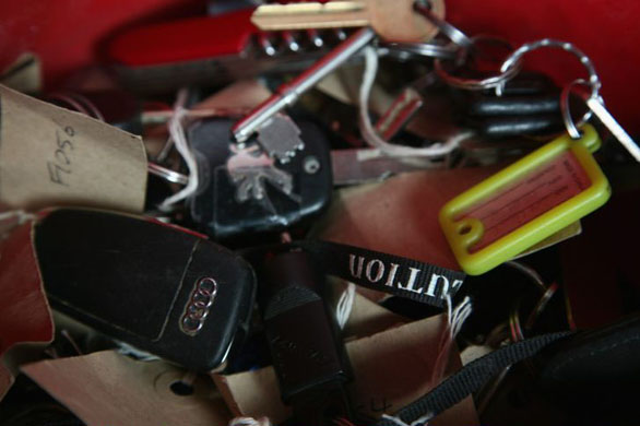 Lost property at Glastonbury