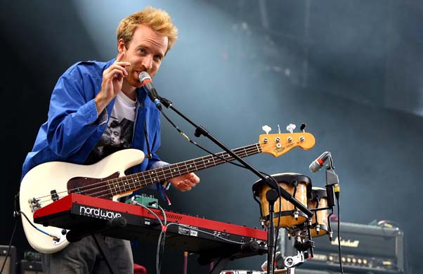 Hot Chip performing live