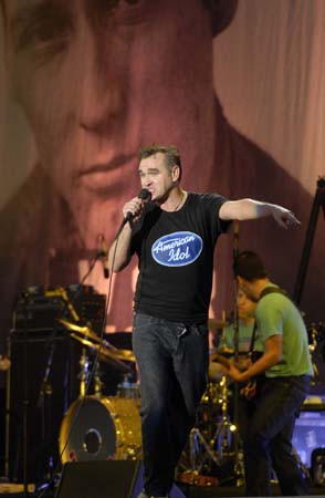 Morrissey performing live