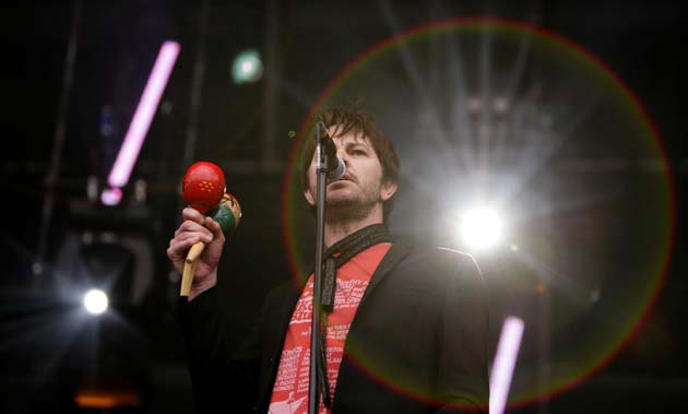 Powderfinger performing live