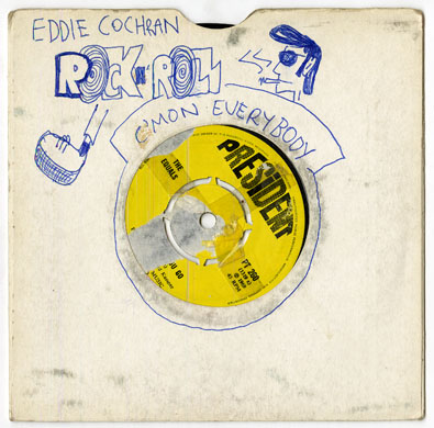 Stephen Fowler found record sleeves