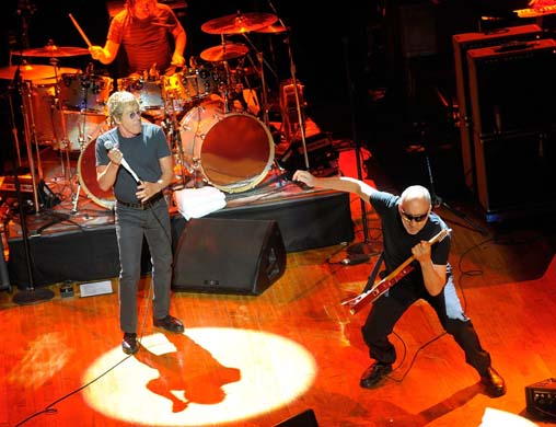 The Who perform