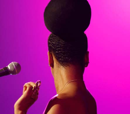 Erykah Badu performs