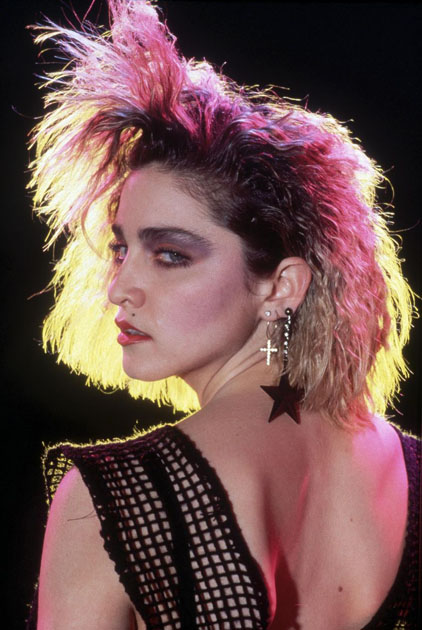 Madonna in 1984 1984 Following the release of her eponymous first album 
